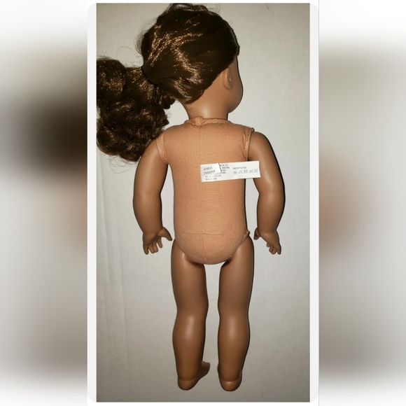 :* Lot 17" lotus doll brown hair & eyes w/ new & used outfits wears 18" clothes - Picture 11 of 11